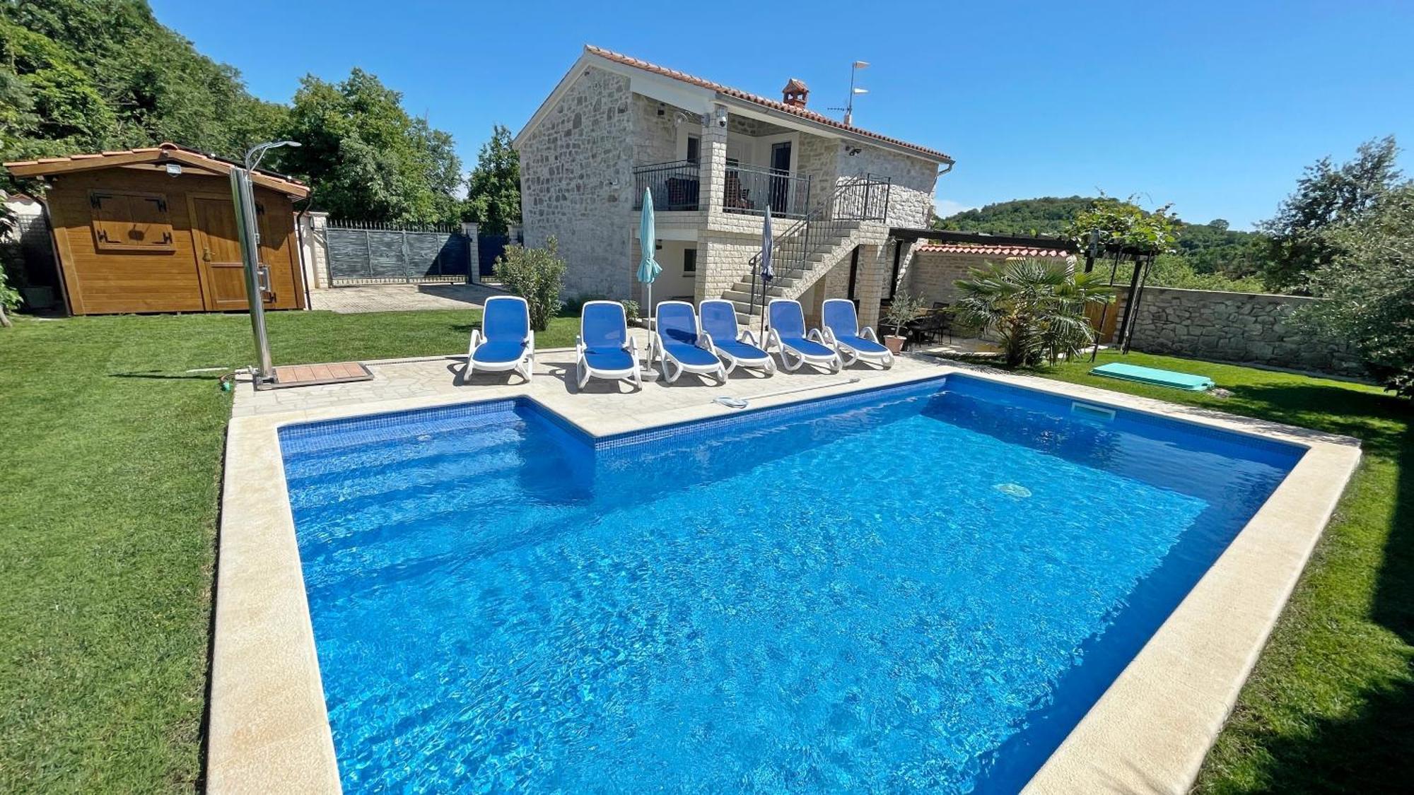 Istrian Stone Villa Lenny Near Poreč Dış mekan fotoğraf