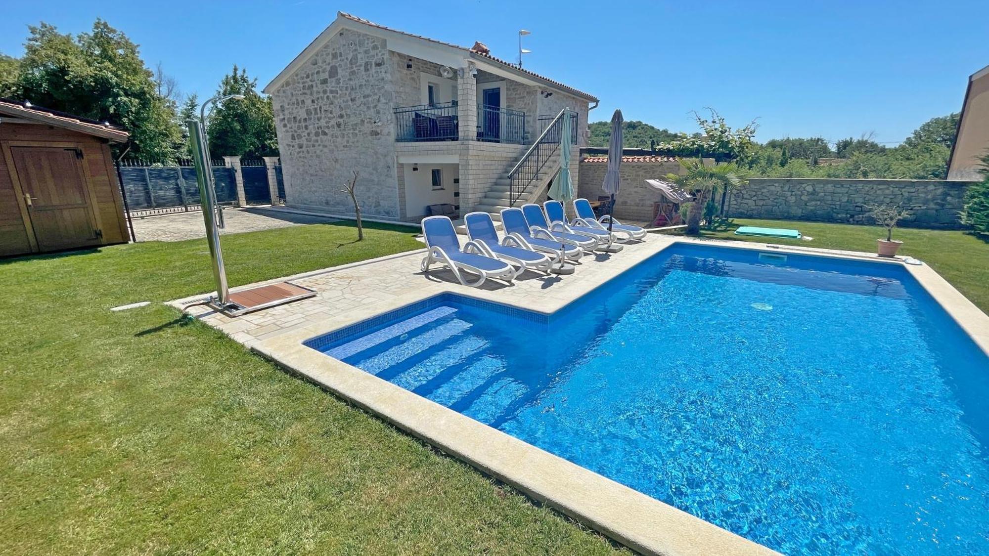 Istrian Stone Villa Lenny Near Poreč Dış mekan fotoğraf