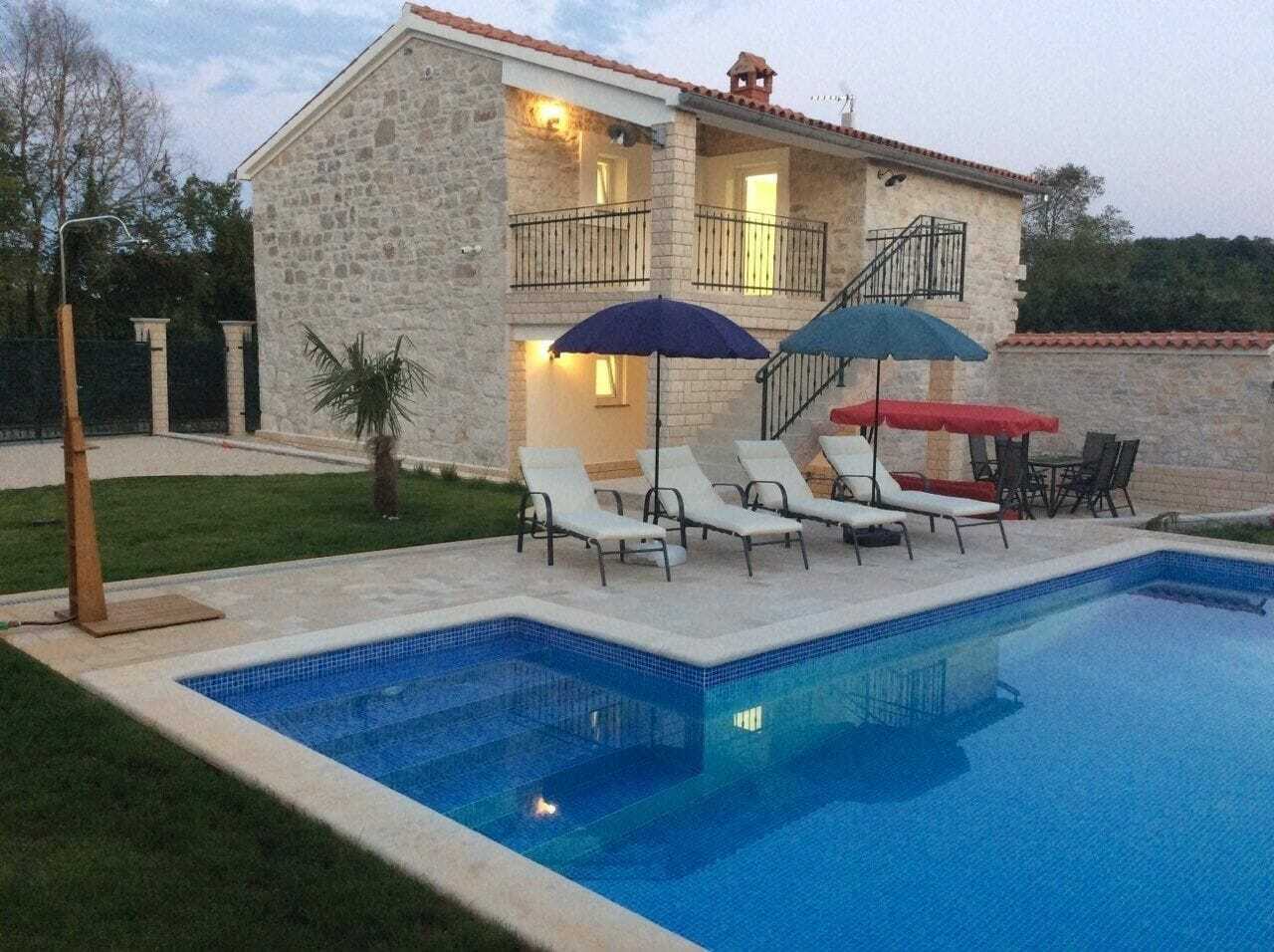 Istrian Stone Villa Lenny Near Poreč Dış mekan fotoğraf